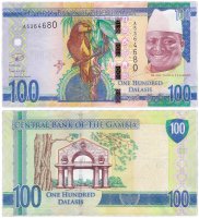 купить Гамбия 100 даласис 2015 (Pick 35)