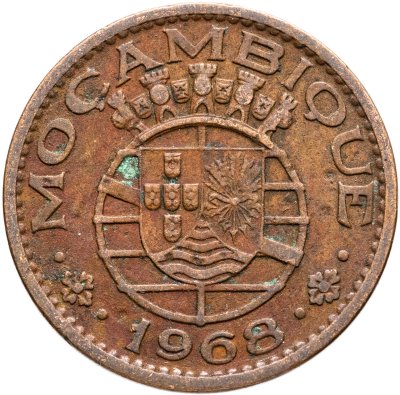 купить Мозамбик 1 эскудо (escudo) 1968