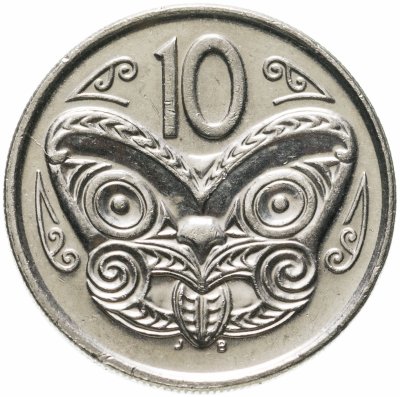 купить Новая Зеландия 10 центов (cents) 2000-2004, случайная дата