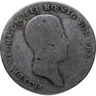 купить Пруссия 1/6 талера 1814