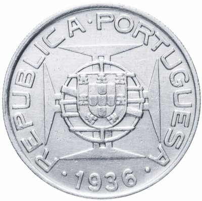 купить Мозамбик 10 эскудо (escudos) 1936
