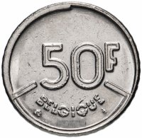 Купить Бельгия 50 франков 1987-1993, случайная дата