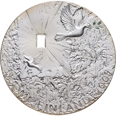 купить Финляндия 20 euro (евро) 2009 мир и безопасность