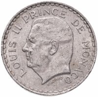 купить Монако 5 франков (francs) 1945
