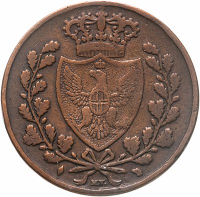 купить Сардиния 5 чентезимо 1826