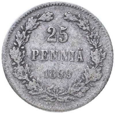 купить 25 пенни (pennia) 1889 L