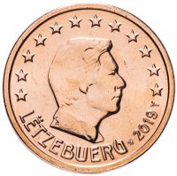 Купить Люксембург 2 евроцента 2019