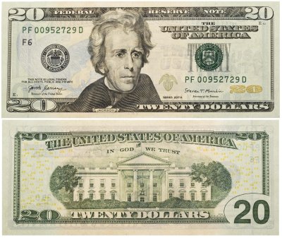 купить США 20 долларов 2017 пресс