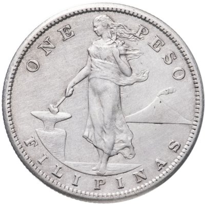 купить Филиппины 1 песо (peso) 1909