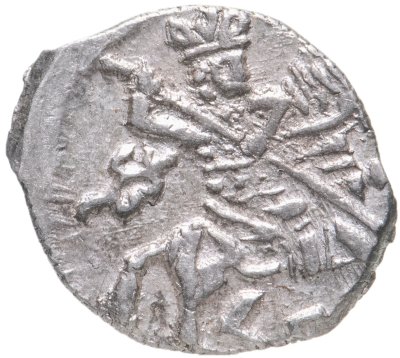 купить Лжедмитрий I (Григорий Отрепьев) копейка 1605-1606гг. чекан Пскова ПС (№ 257 по КГХ)