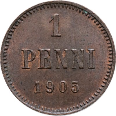 купить Финляндия 1 пенни (penny) 1903