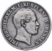 Купить Германская империя (Гессен-Кассель) 1 талер 1859 Фридрих Вильгельм I