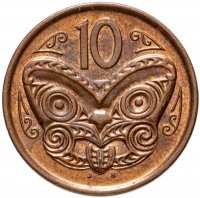 Купить Новая Зеландия 10 центов (cents) 2006-2014