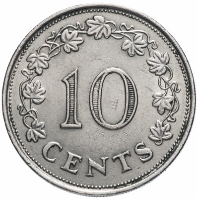 купить Мальта 10 центов 1972