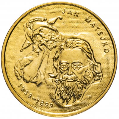 купить Польша 2 злотых 2002 "Ян Матейко (Jan Matejko)"