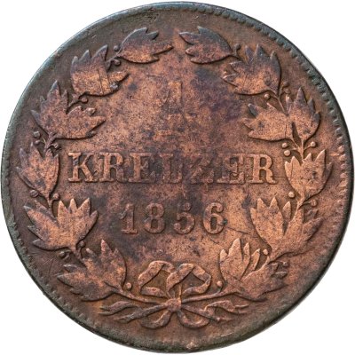 купить Германия, Баден 1 крейцер 1856