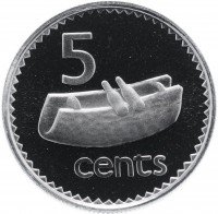 купить Фиджи 5 центов 1982 Proof