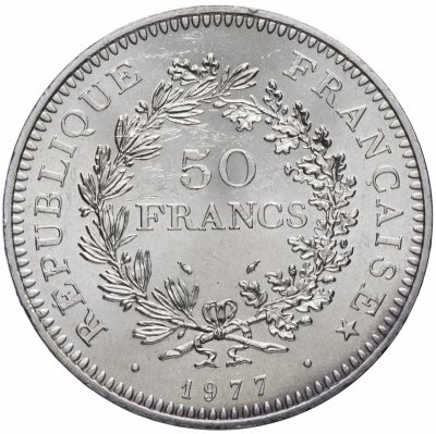 купить Франция 50 франков (francs) 1977