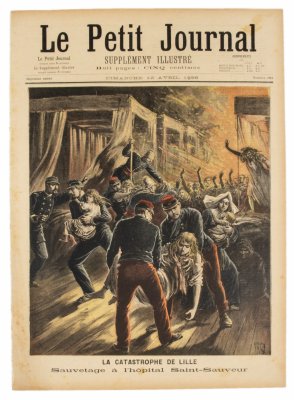 купить Газета "Le Petit Journal" выпуск № 282 от 12 апреля 1896