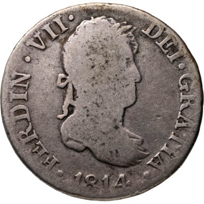 купить Испания 2 реала 1814