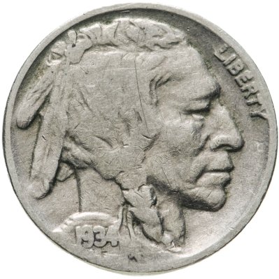 купить США 5 центов 1934 "Buffalo Nickel"