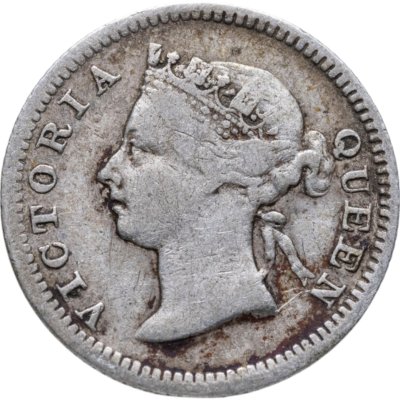 купить Гонконг 5 центов (cents) 1901
