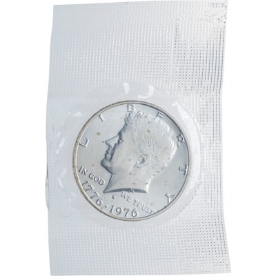 купить США 50 центов (1/2 доллара, half dollar) 1976 200 лет независимости США знак монетного двора "S" - Сан-Франциско, в запайке
