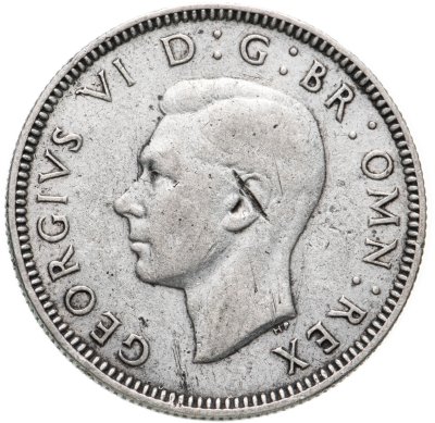 купить Великобритания 1 шиллинг (shilling) 1941 Шотландский шиллинг - лев, сидящий на короне