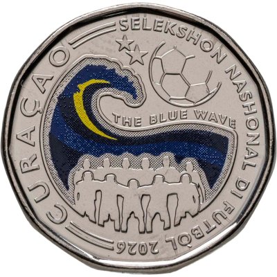 купить Кюрасао 50 центов 2026 "Чемпионат мира по футболу 2026 года" цветная