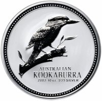 Купить Австралия 10 долларов 2003 Кукабарра