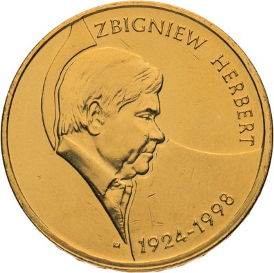 купить Польша 2 злотых 2008 Збигнев Херберт (Zbigniew Herbert)