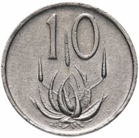 купить ЮАР 10 центов (cents) 1970-1989, случайная дата