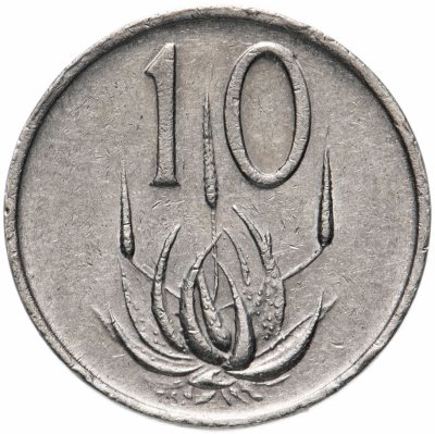 купить ЮАР 10 центов (cents) 1970-1989, случайная дата