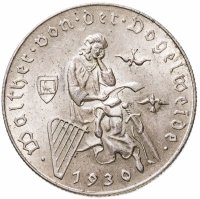 купить Австрия 2 шиллинга (shillings) 1930 700 лет со дня смерти Вальтера фон дер Фогельвейде