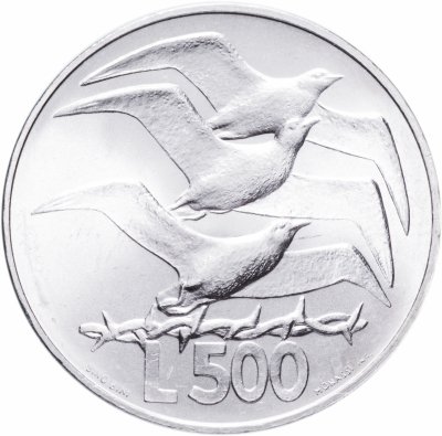 купить Сан-Марино 500 лир 1975 "Любовь у животных"
