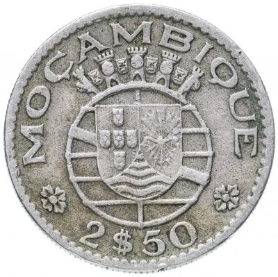 купить Мозамбик 2,5 эскудо (escudos) 1965