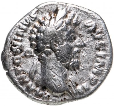 купить Римская империя, Марк Аврелий, 161-180 годы, Денарий.(Минерва)
