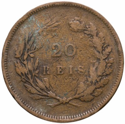 купить Португалия 20 рейс (reis) 1891