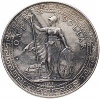 купить Гонконг 1 британский торговый доллар 1912