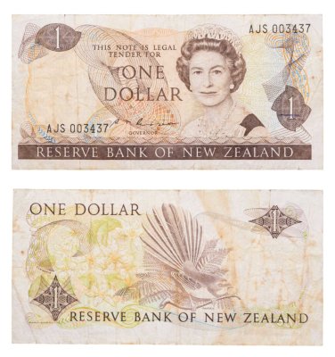 купить Новая Зеландия 1 доллар 1981-1992 год (Pick 169b)