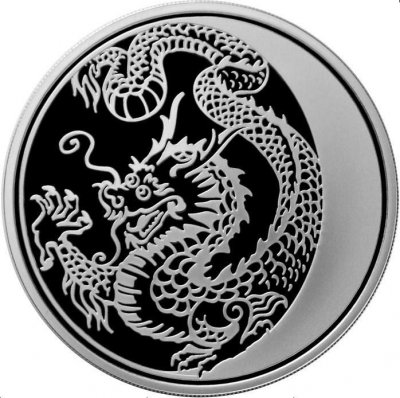 купить 3 рубля 2012 ММД Proof "Лунный календарь - год дракона"