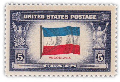 купить США 5 центов 1943 "Флаг Югославии"