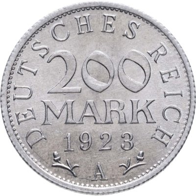 купить Германия 200 марок 1923 "A" — Берлин
