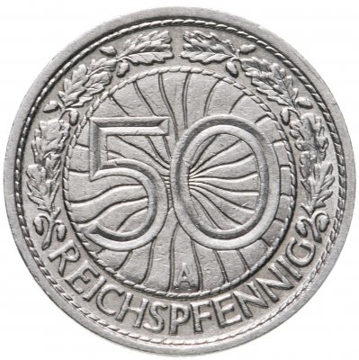 купить Германия 50 рейхспфеннигов (reichspfennig) 1928