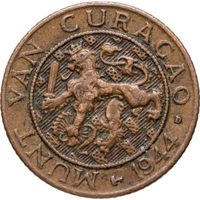 купить Кюрасао 1 цент (cent) 1944