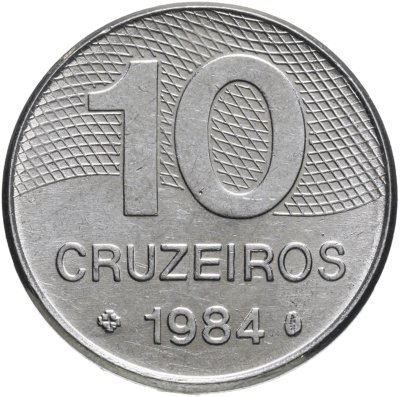 купить Бразилия 10 крузейро 1983-1984, случайный год