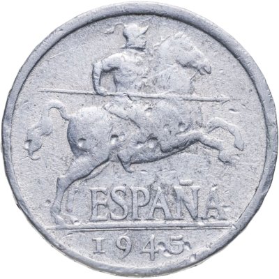 купить Испания 5 сентимо (centimos) 1945