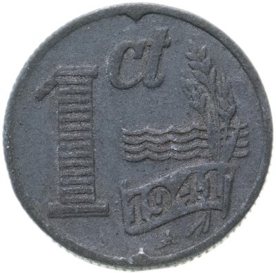 купить Нидерланды 1 цент 1941