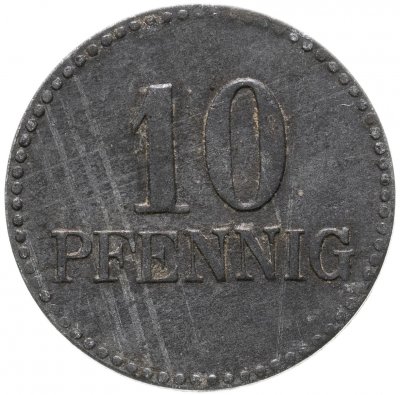 купить Германия (Леннеп) нотгельд 10 пфеннигов 1917