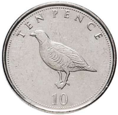 купить Гибралтар 10 пенсов (pence) 2014-2016, случайная дата